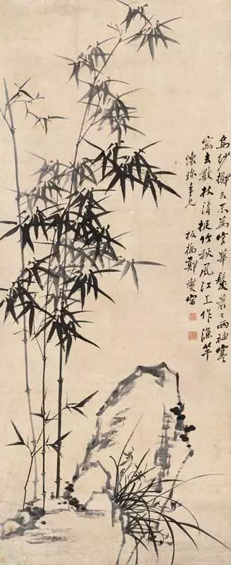 鄭板橋國(guó)畫竹系列作品