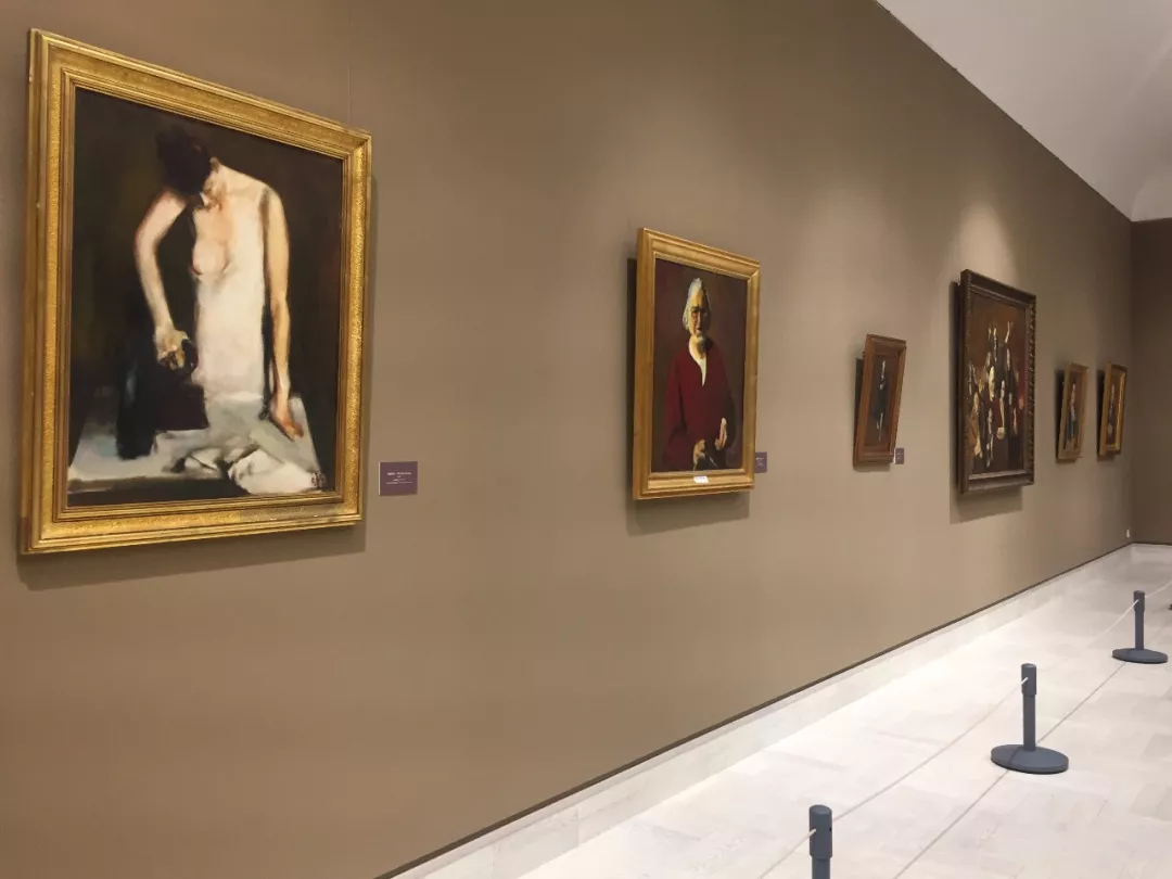 油畫大師巴巴作品展展廳
