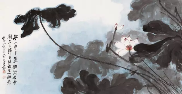 家居字畫裝飾風(fēng)水10個(gè)講究-國畫竹子荷花的掛法