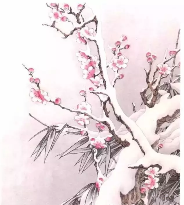 工筆梅花