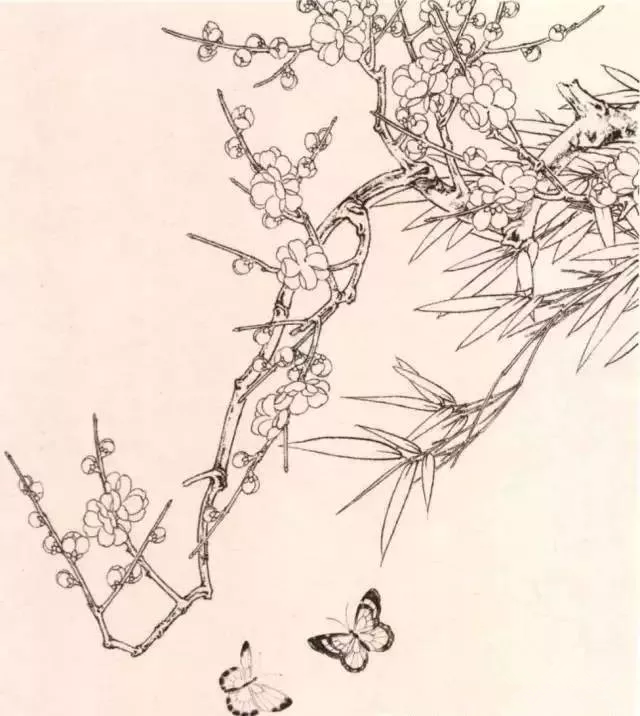 工筆梅花