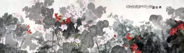 國畫大師宋雨桂 荷花作品欣賞