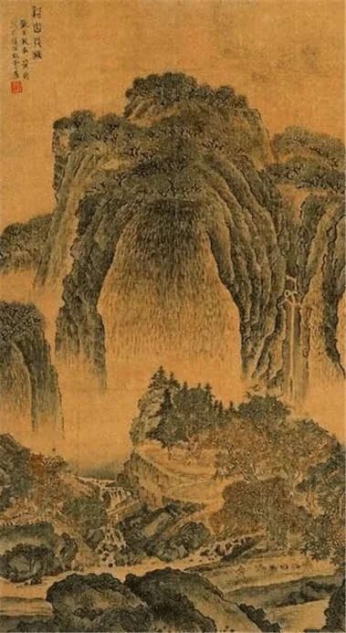 范寬《溪山行旅圖》